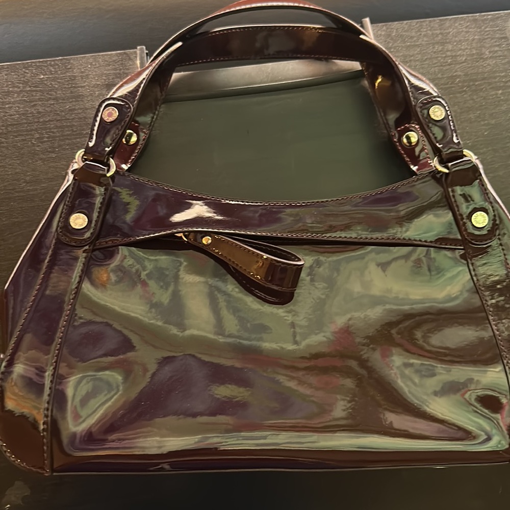Monsac Original Patent Leather Purse
